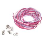 Assortiment de lacets rose/violet