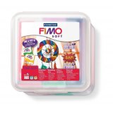 Coffret - Atelier Fimo SOFT avec 26 pains de pâtes
