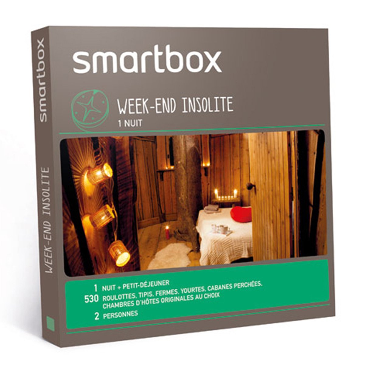 Coffret Smartbox - Week-end insolite Coffret Smartbox - Week-end insolite