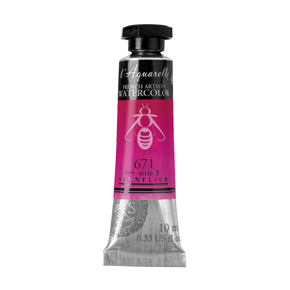 Aquarelle extra fine - Pourpre Hélios n°671 - série 3 - 10 ml