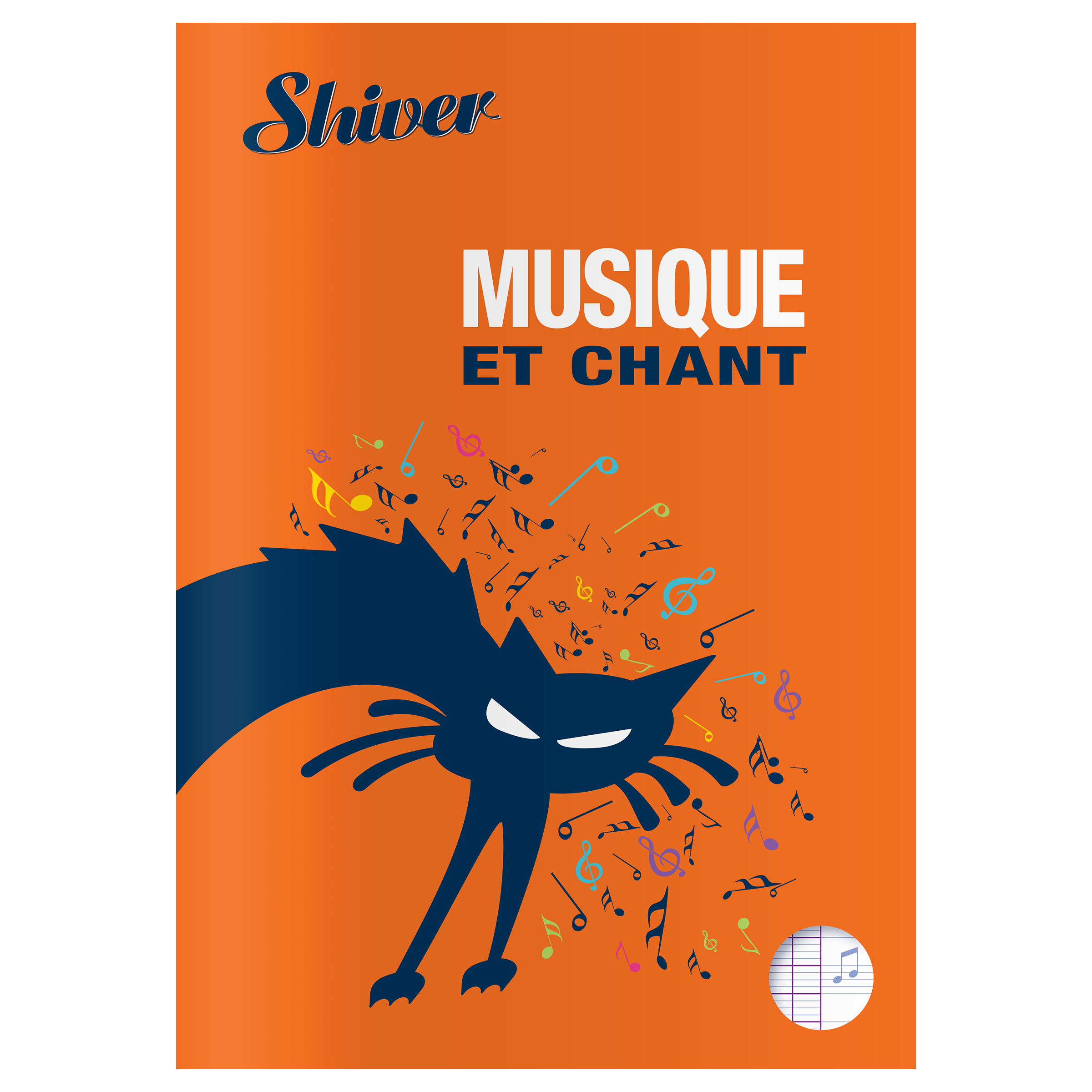 Cahier de Musique et de Chant - A4 48 pages - Shiver