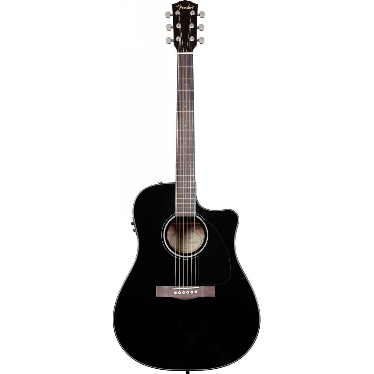 Fender - CD-60SCE Classic Design Noire