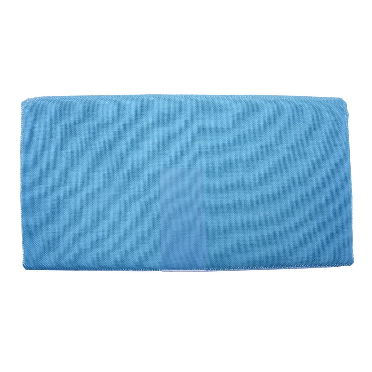 Coupon de tissu uni 45x55cm - bleu piscine