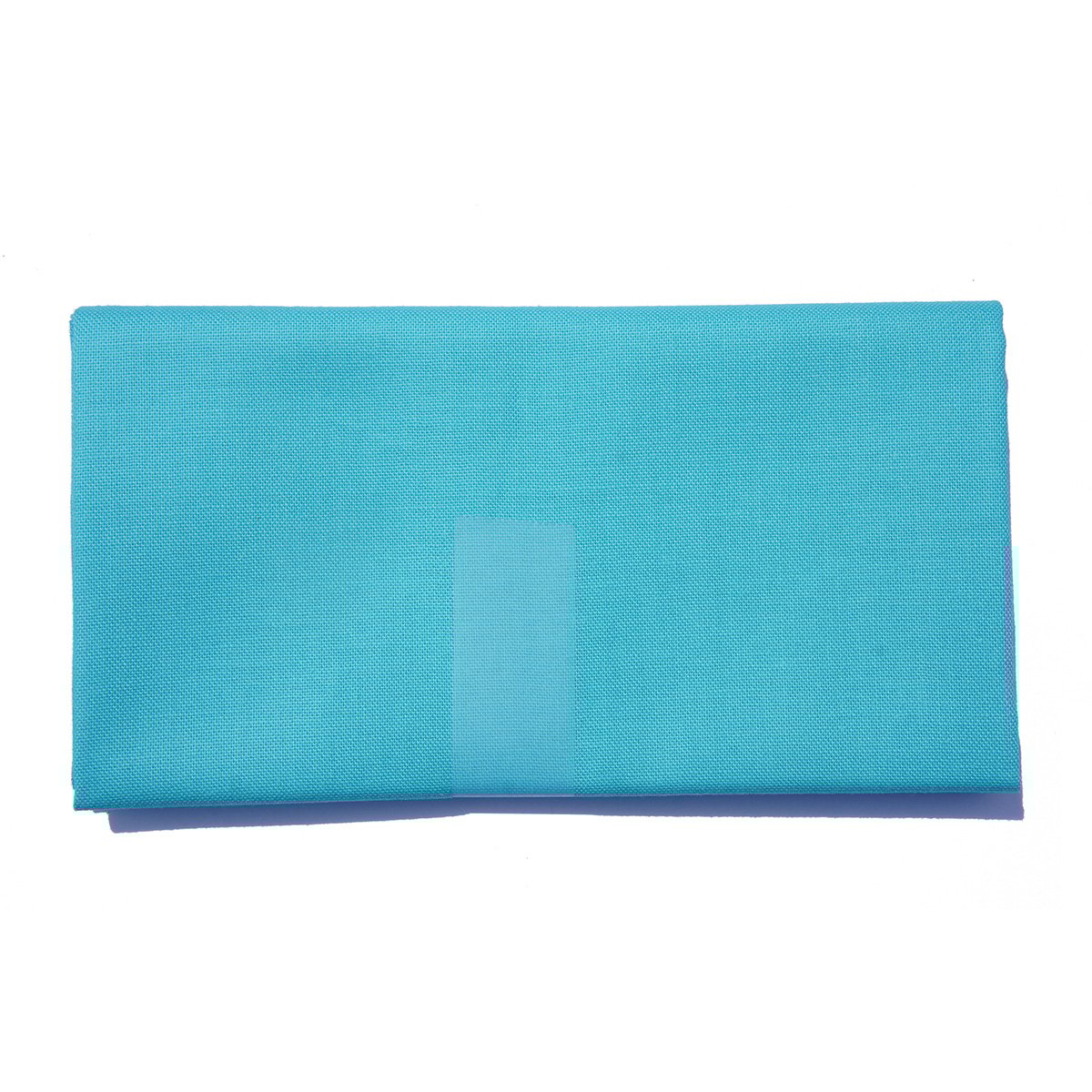 Coupon de tissu uni 45x55cm - bleu turquoise clair