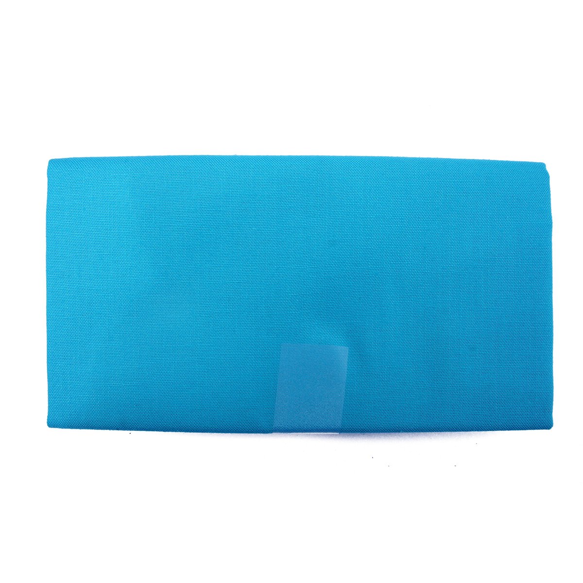Coupon de tissu uni 45x55cm - bleu turquoise moyen