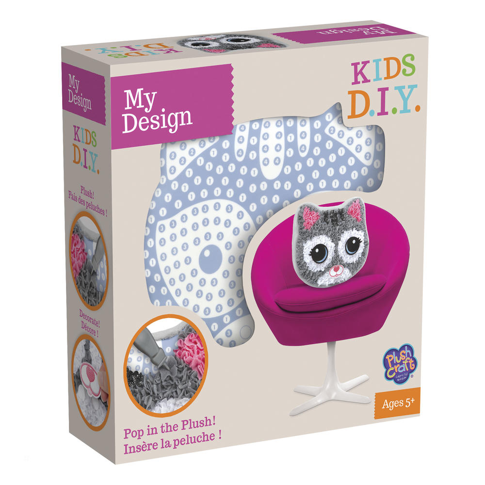 PlushCraft - Coussin chat à fabriquer