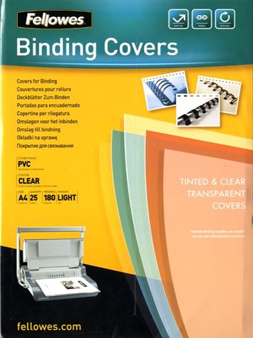 25 couvertures pvc A4 x25 transparentes 180 microns