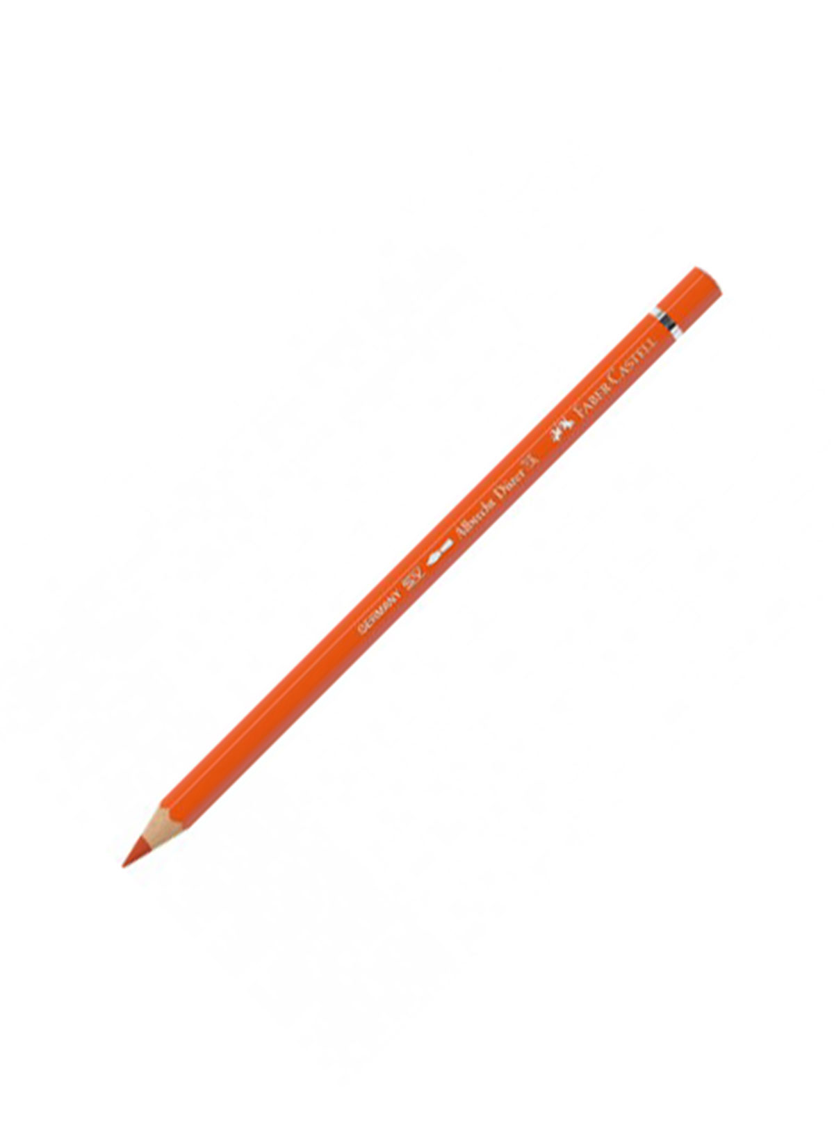 Crayon de couleur aquarellable Albrecht Dürer - n°115 orange cadmium foncé