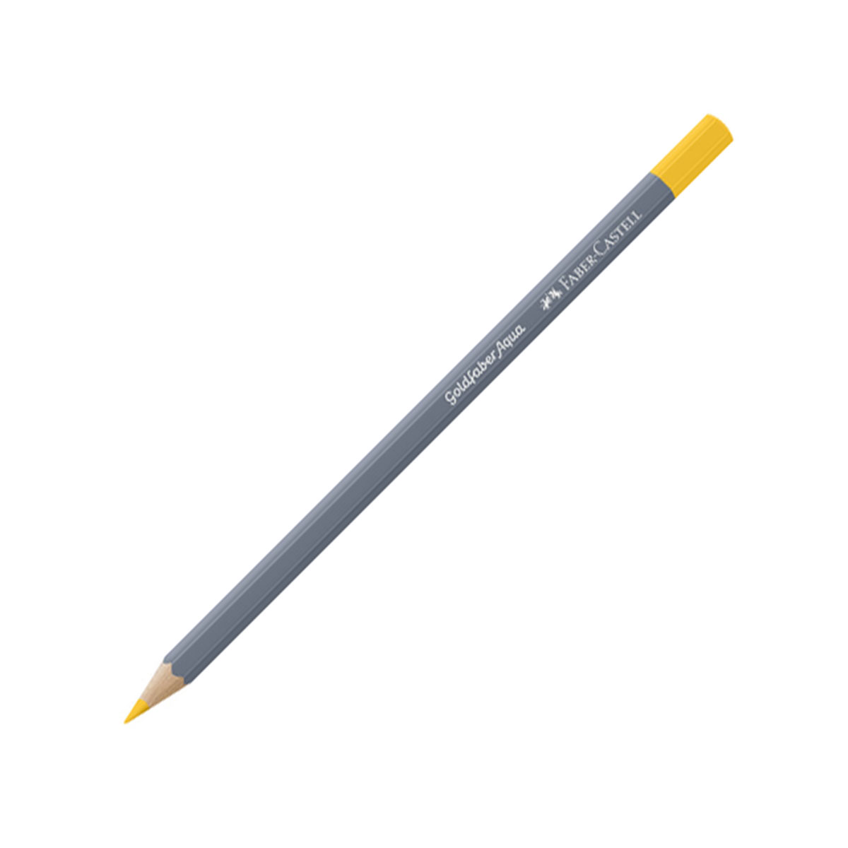 Crayon de couleur aquarellable Goldfaber - n°107 Jaune cadmium
