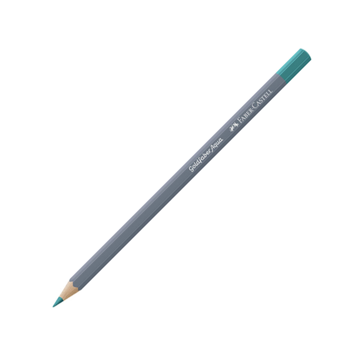 Crayon de couleur aquarellable Goldfaber - n°156 Vert cobalt