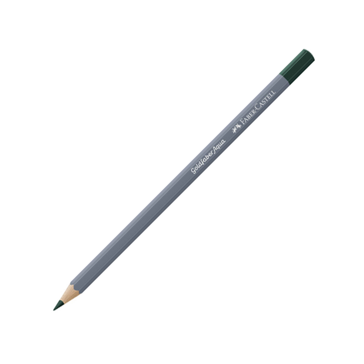 Crayon de couleur aquarellable Goldfaber - n°158 Vert intense