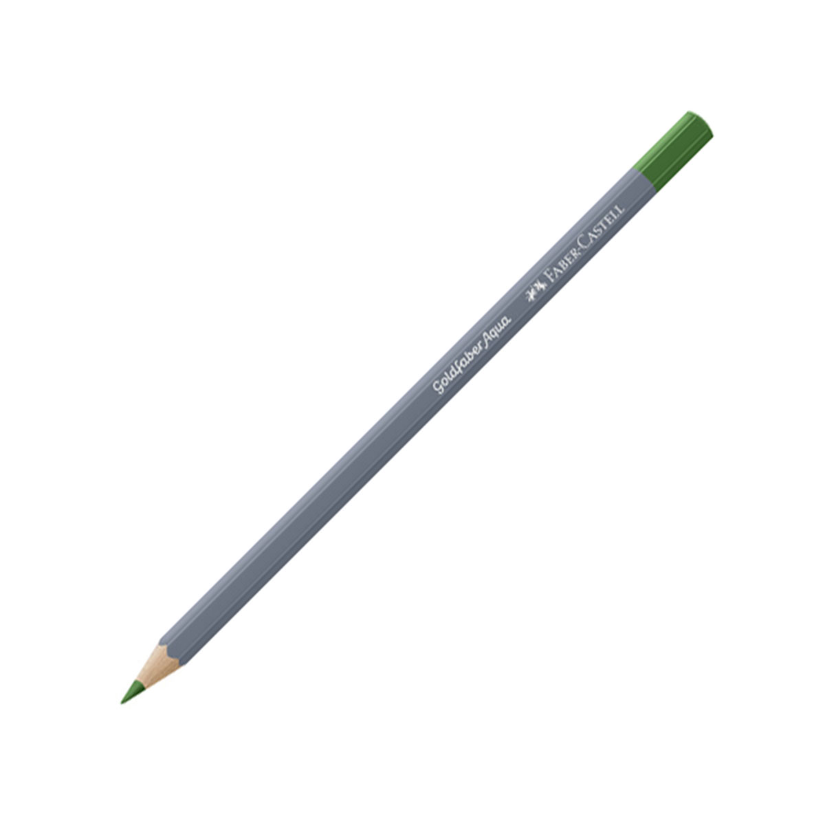 Crayon de couleur aquarellable Goldfaber - n°266 Vert permanent