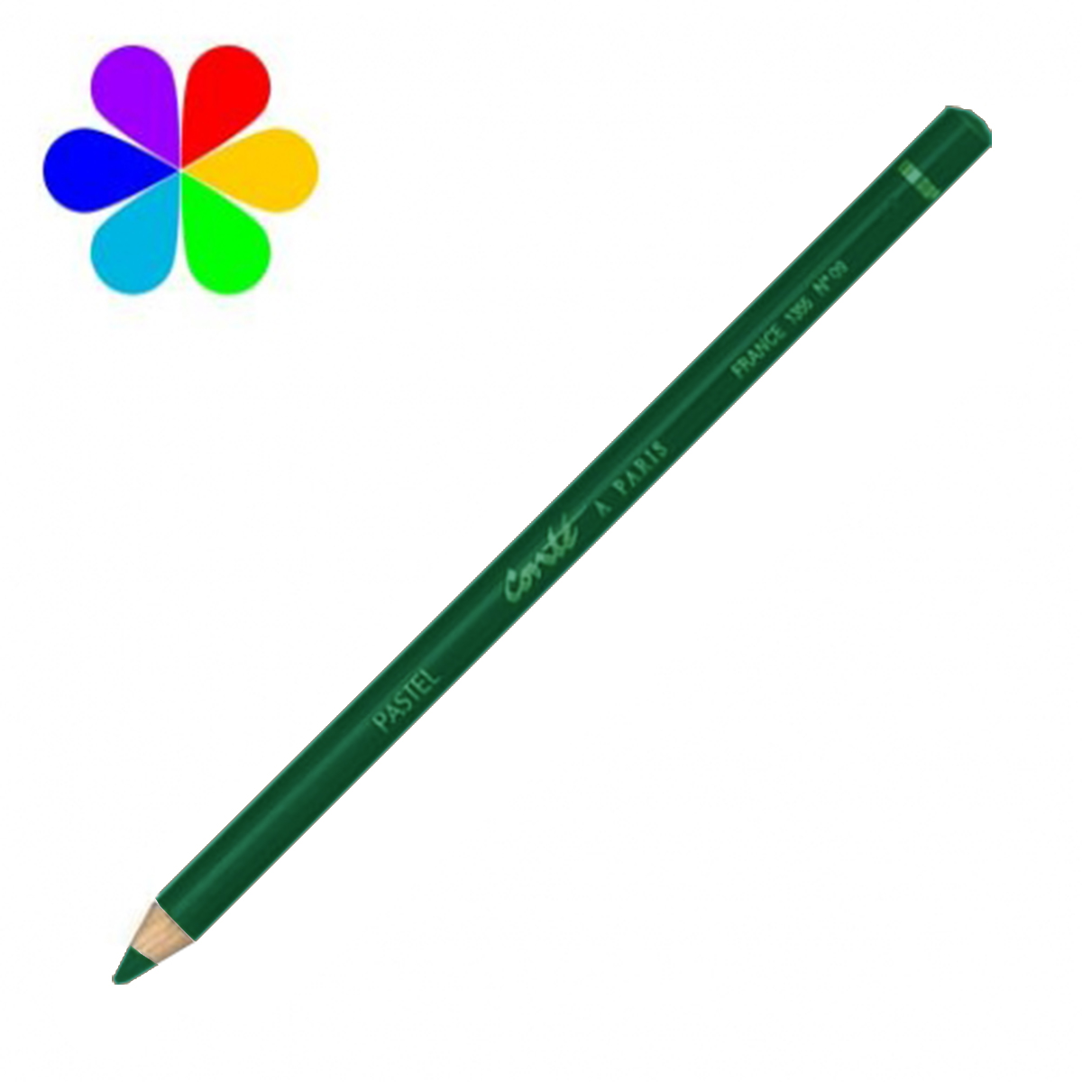 Crayon Pastel Conté - Vert minéral n°030