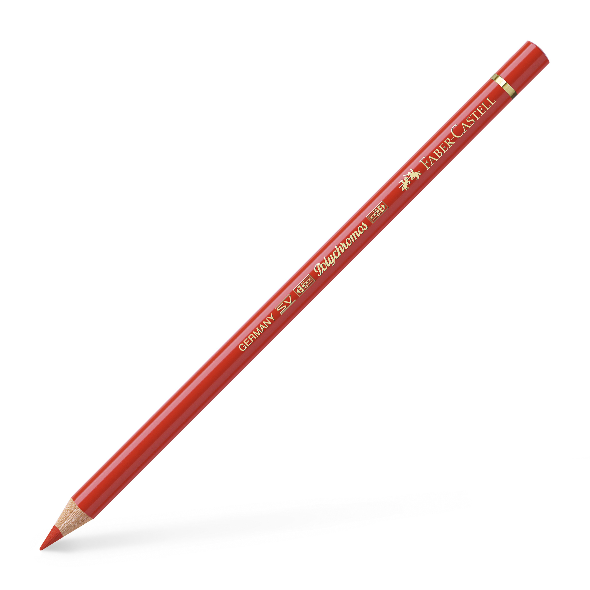 Crayon de couleur Polychromos 117 rouge cadmium clair - Faber Castell
