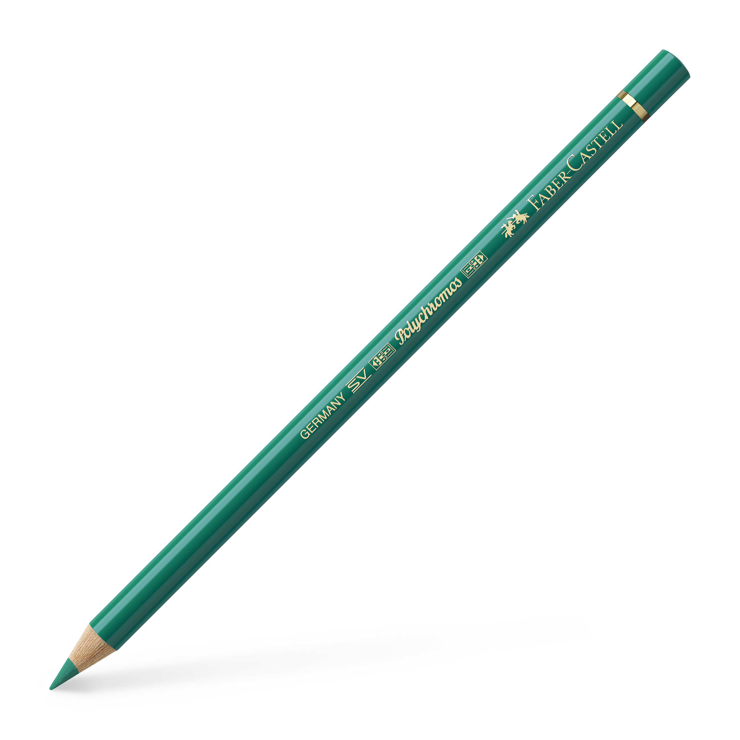Crayon de couleur Polychromos 161 vert phtalo - Faber Castell