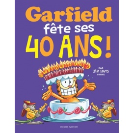 Garfield Fete Ses 40 Ans Jim Davis Livres Pour Enfants Univers Enfant