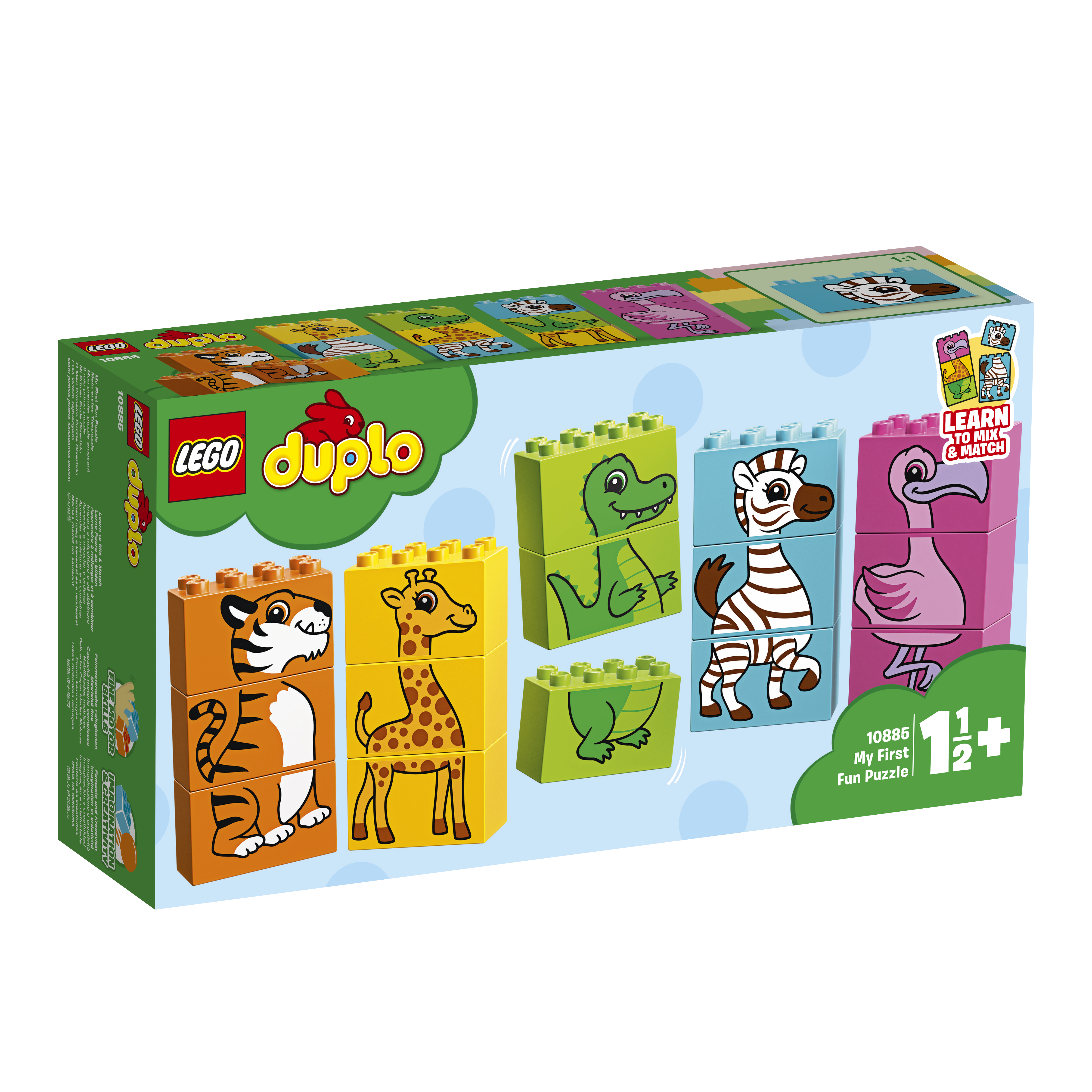 Mon premier puzzle amusant - LEGO® DUPLO® Mes 1ers pas - 10885
