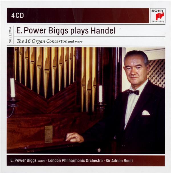 E. POWER BIGGS PLAYS HANDEL THE 16 CONCERTOS AND MORE