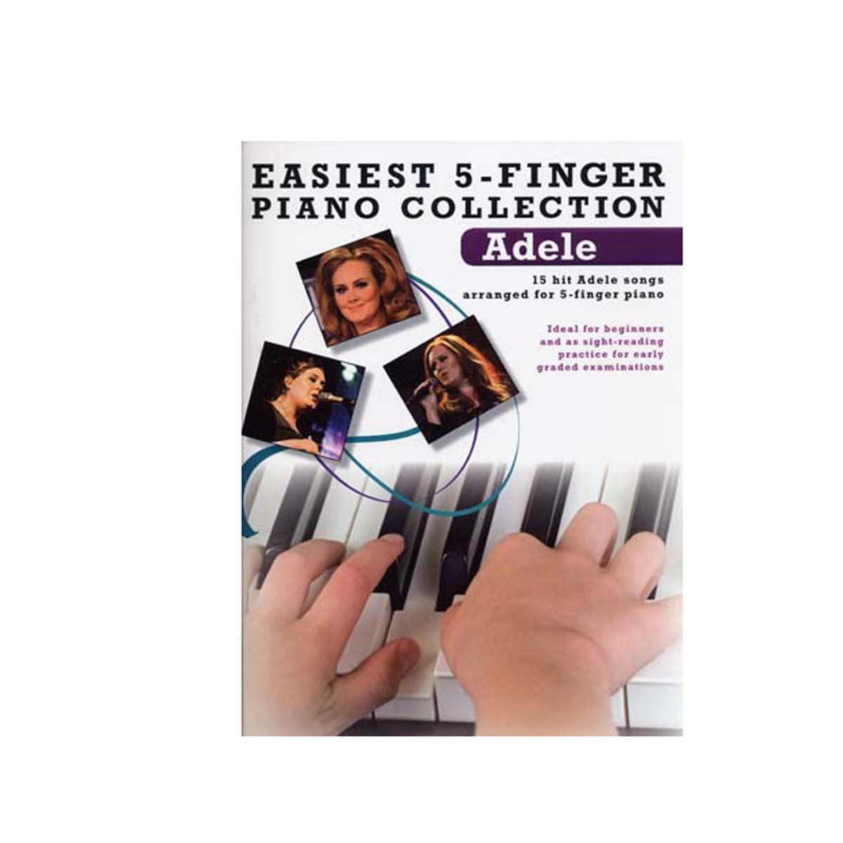 Easiest 5-finger piano collection Adele