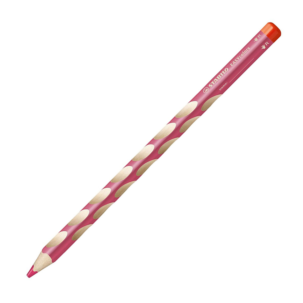 Crayon ergonomique EASYcolors - Rose - Droitier