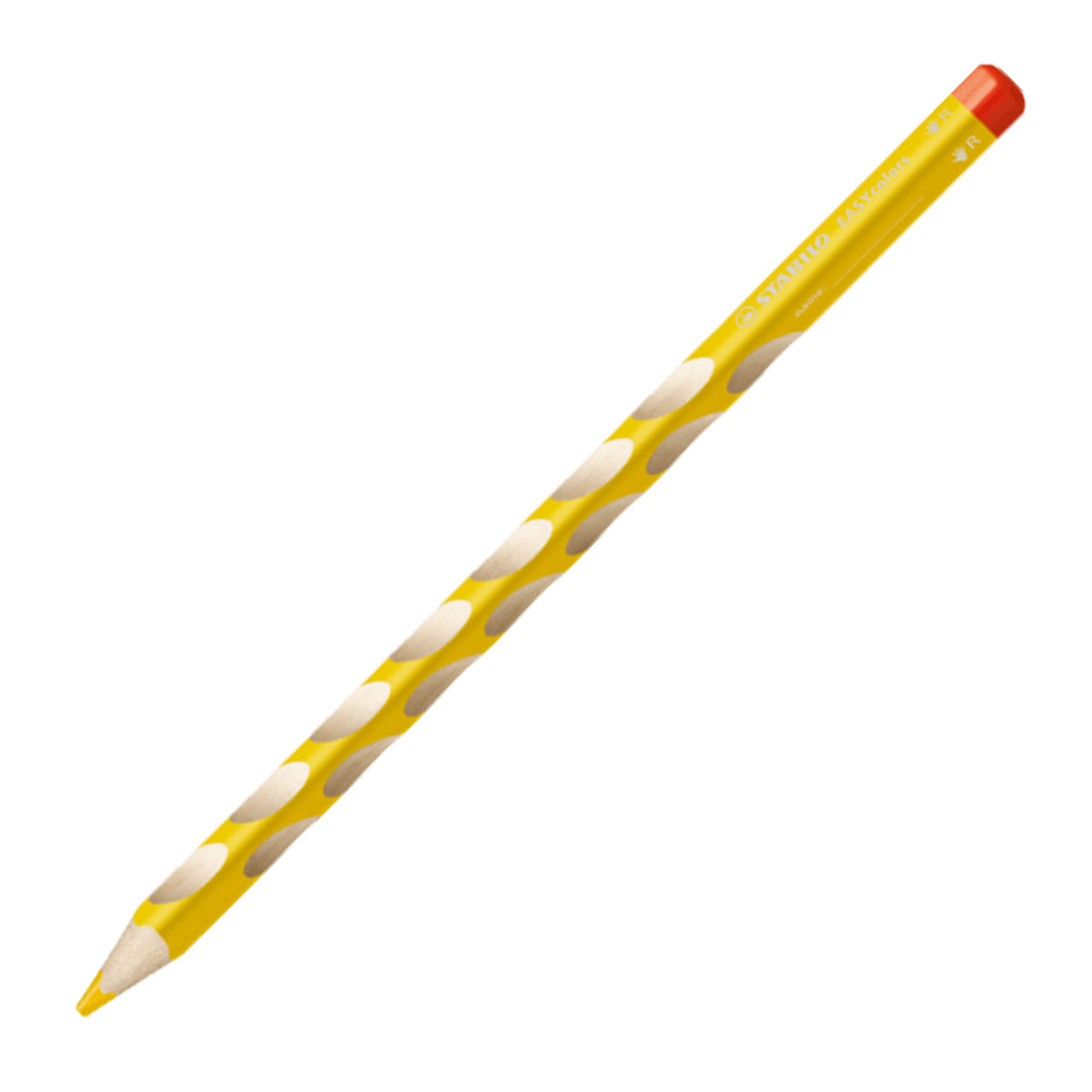 Crayon ergonomique EASYcolors - Jaune - Gaucher