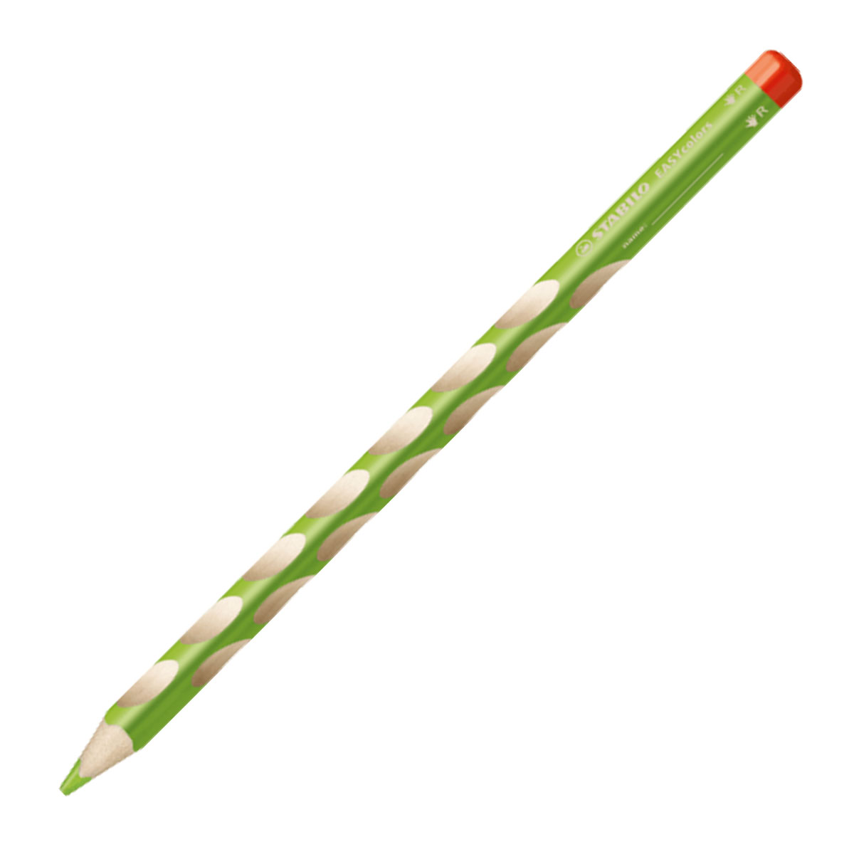 Crayon ergonomique EASYcolors - Vert clair - Gaucher
