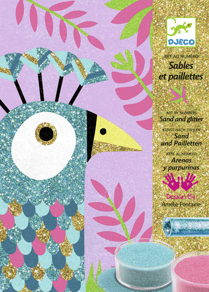 Sables colorés - Ébouissants Oiseaux