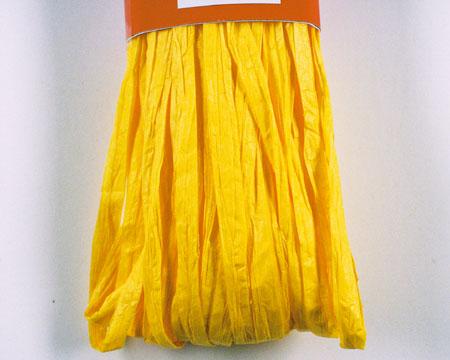 Echeveau raphia rayonné mat jaune