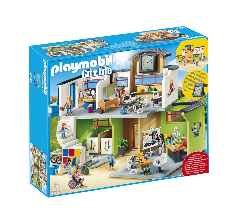 Ecole aménagée - Playmobil® - City Life - 9453