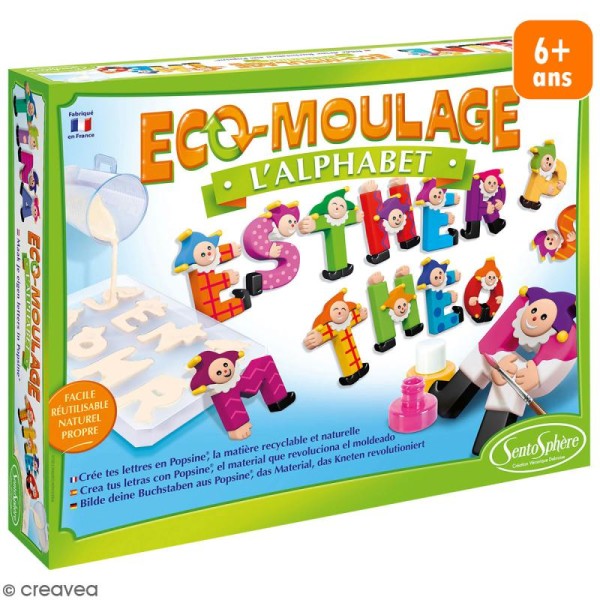 ECO-MOULAGE - POPSINE - L'Alphabet