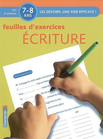ECRITURE ; LES DEVOIRS, UNE AIDE EFFICACE ; FEUILLES