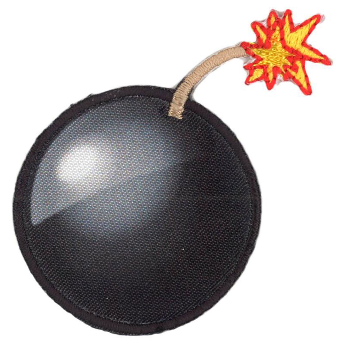 Sticker écusson - Emoji bombe - 38 mm