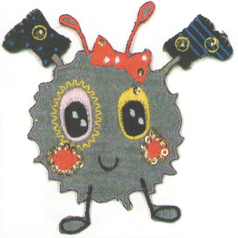 Ecusson thermocollant - Monstre girl 