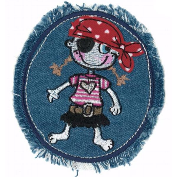 Ecusson thermocollant - Pirate girl