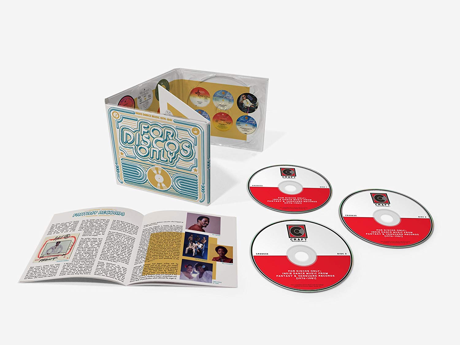 FOR DISCOS ONLY INDIE DANCE MUSIC FROM FANTASY & VANGUARD R