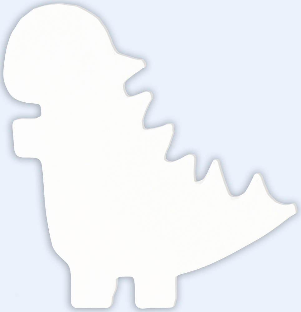 Symbole dinosaure - 12x11x1.5 cm