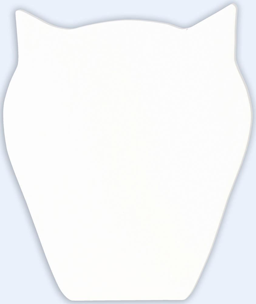 Symbole chouette - 12x10x1.5 cm