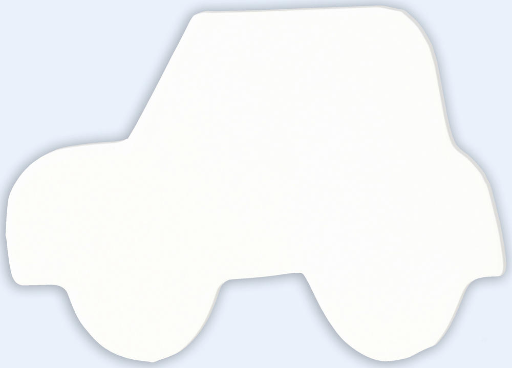 Symbole voiture - 12x9x1.5 cm