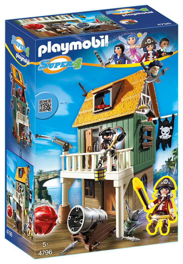 Fort des pirates camouflé avec Ruby - Playmobil - 4796