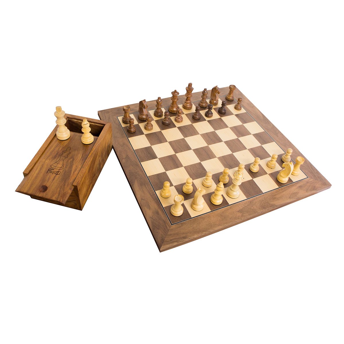 Jeu d'échecs - Classic Acajou T5