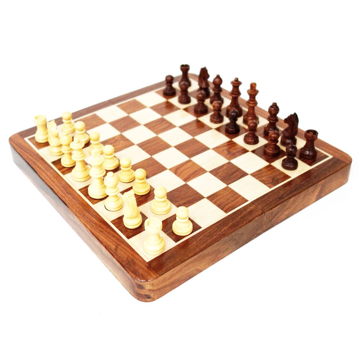 Jeu d'échecs magnétique pliable - 25cm