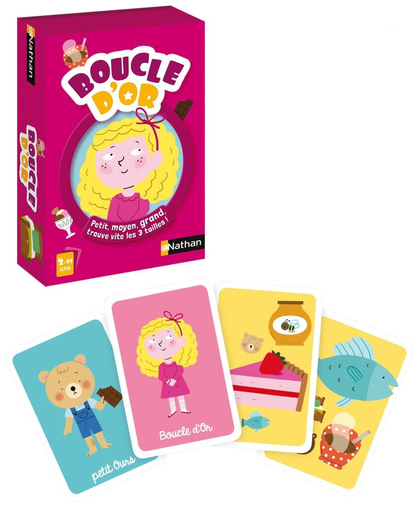 Boucle d'or - Jeu de cartes