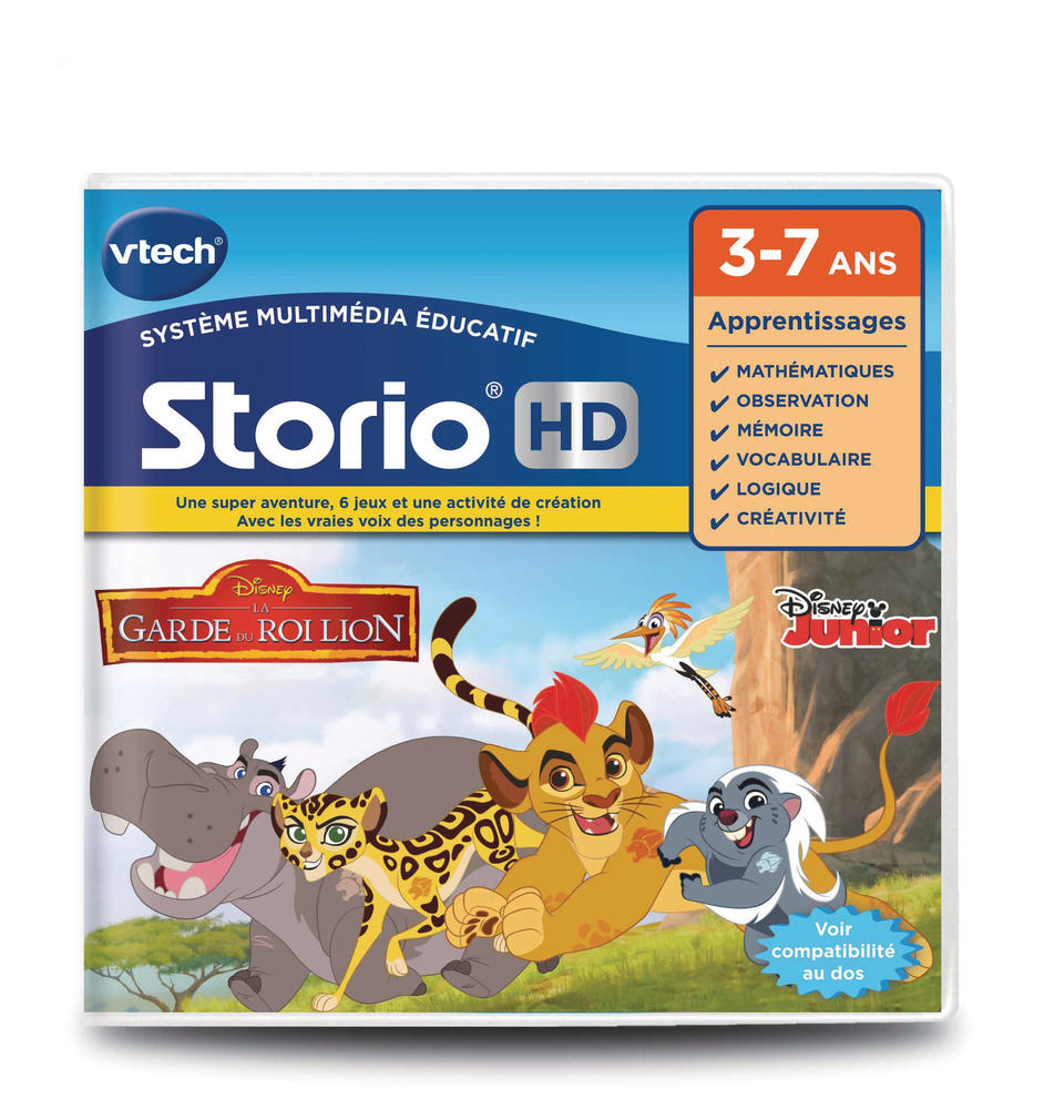 Storio jeu HD la garde du roi lion VTech