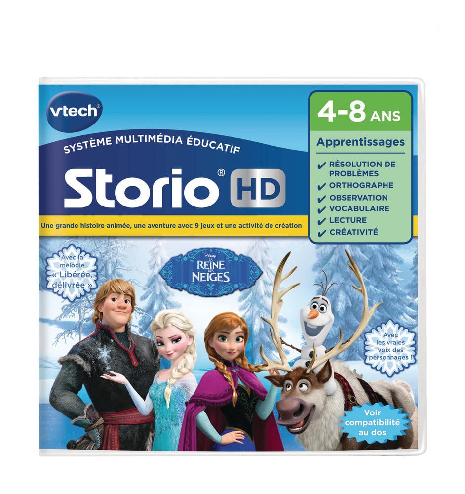 Storio jeu HD la reine des neiges VTech
