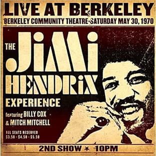 JIMI HENDRIX LIVE AT BERKELEY MAY 30, 1970
