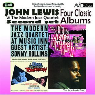 JOHN LEWIS & THE MODERN JAZZ QUARTET : FOUR CLASSIC ALBUMS