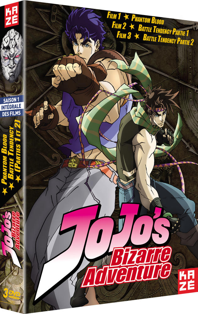 JOJO'S BIZARRE ADVENTURE INTEGRALE DES FILMS SAISON 1