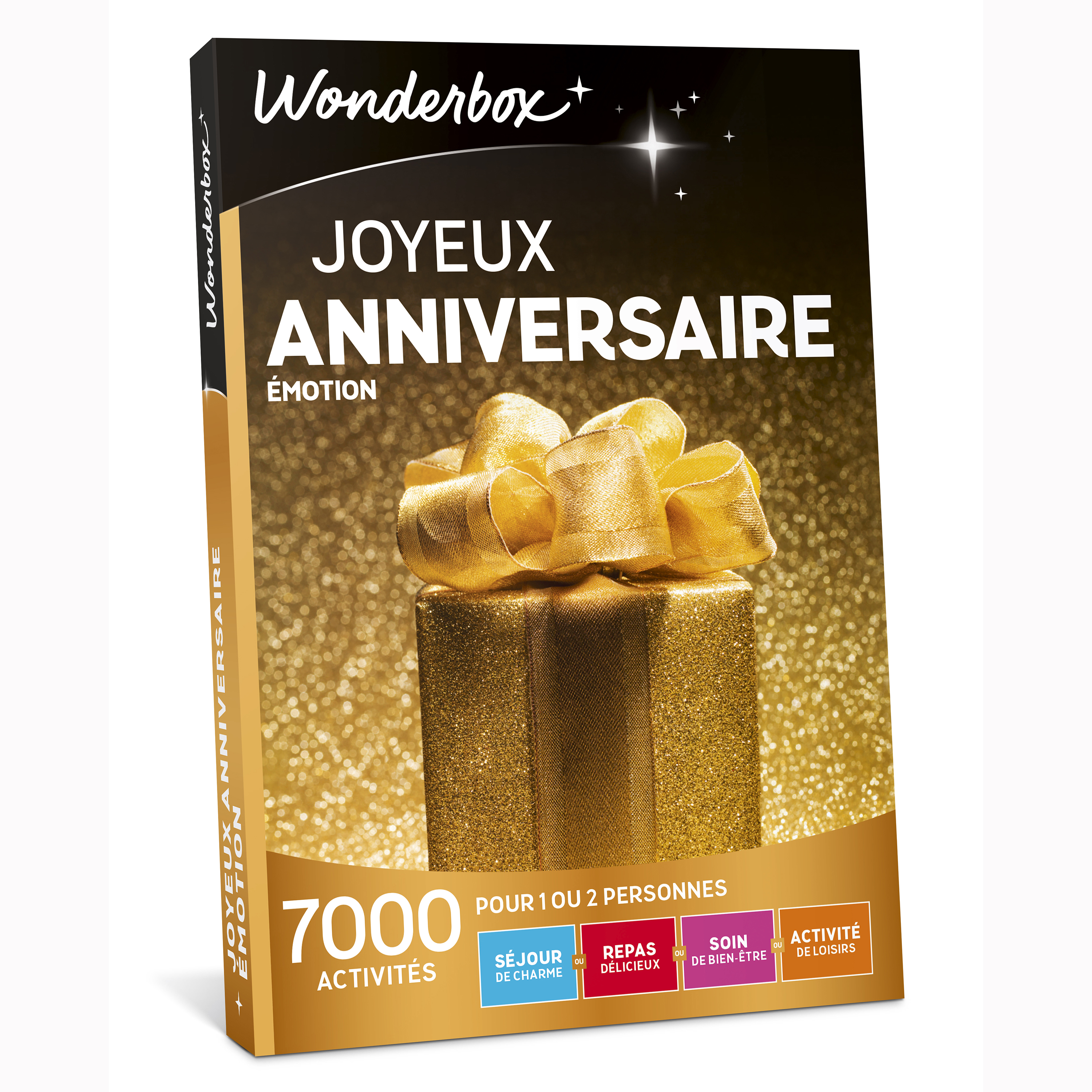 Coffret cadeau Wonderbox - Joyeux anniversaire émotion
