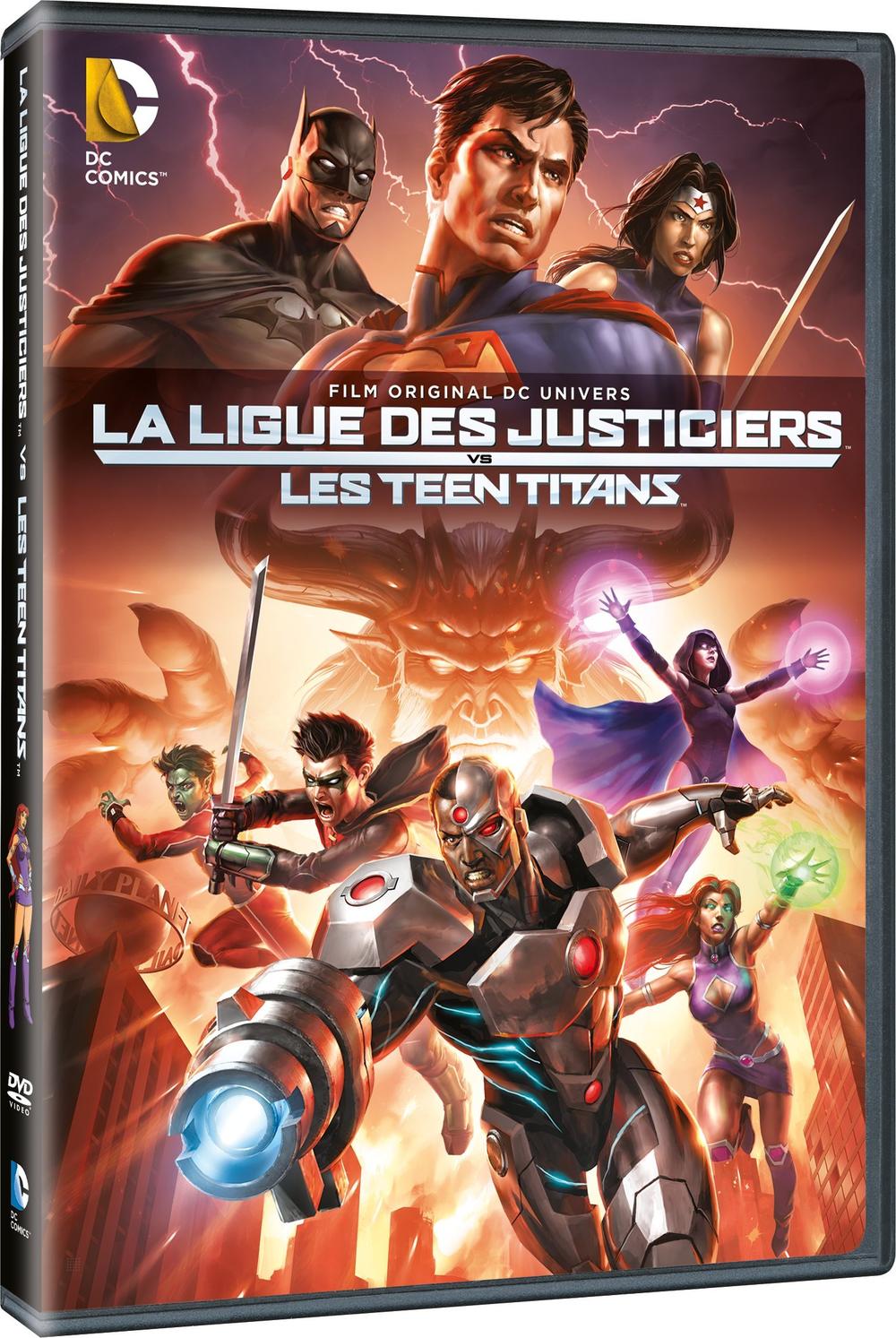 JUSTICE LEAGUE VS TEEN TITANS