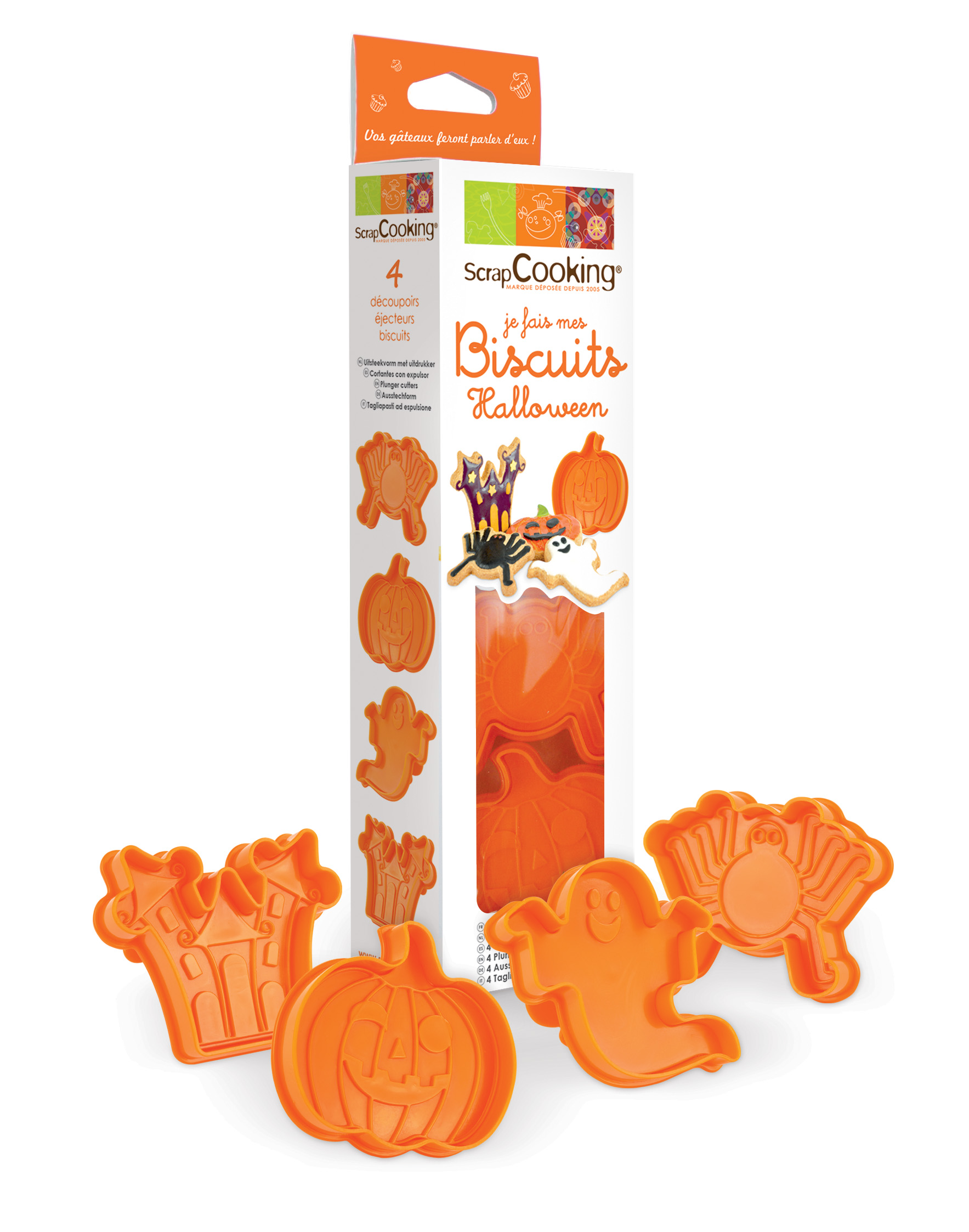 Kit je fais mes biscuits - Halloween 